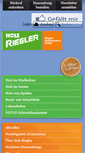 Mobile Screenshot of holz-riegler.at